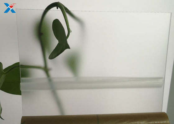 satın al Çift Taraflı Mat Şeffaf Buzlu Akrilik Levha 4x8 İnce Plastik Levha online manufacture