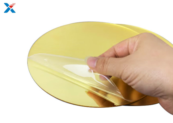 satın al 1mm büyük altın ayna akrilik levha banyo aynaları için lazer kesim online manufacture