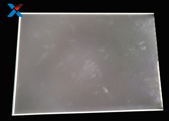 satın al Şeffaf Perspex Döküm Akrilik Işık Kılavuzu Panel Lazer Nokta UV Baskı online manufacture
