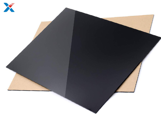 satın al Pleksiglas 2mm Renkli Akrilik Paneller Siyah Ekstrüde Perspex Levha online manufacture