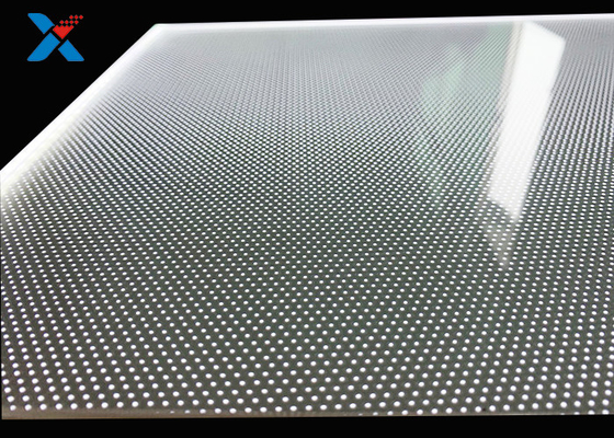 LED Işık Kenarı Aydınlatmalı Akrilik Levhalar Saçılma Yönünü Yönlendiriyor