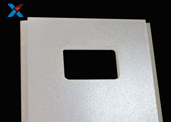 LED ışık için 1mm Polikarbonat Akrilik Difüzör Levha Şeffaf Beyaz