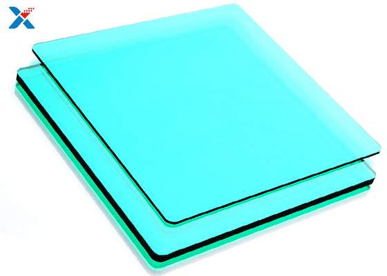 2mm Mavi Polikarbonat Çatı Panelleri PC Plastik Sera Örtüleri