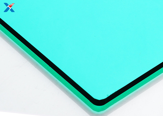 2mm Mavi Polikarbonat Çatı Panelleri PC Plastik Sera Örtüleri