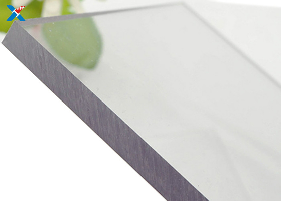 10mm Polikarbonat Perspex Çatı Levhaları PC Katı Şeffaf Renk