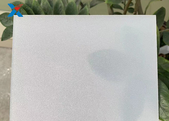Şeffaf Buzlu Akrilik Levha 3mm Lucite PMMA Mat Panellere Göre Kesilmiş