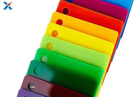 Özelleştirilmiş Plastik Akrilik Levhalar Turuncu Renkli Çatı Perspex Levha