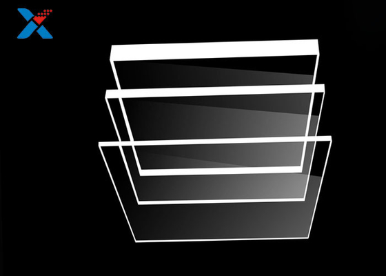 Büyük Çatı Döküm Perspex Şeffaf Akrilik Levhalar Özel Lazer Kesim