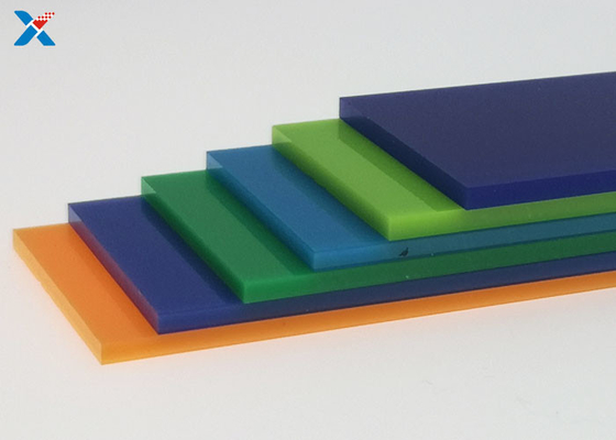 Mavi Pleksiglas Akrilik Levha Büyük Kalın Plastik Perspex Plaka
