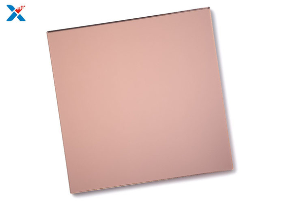 8x4 Akrilik Ayna Levha Büyük Boy Kesim Rose Gold Perspex Levha